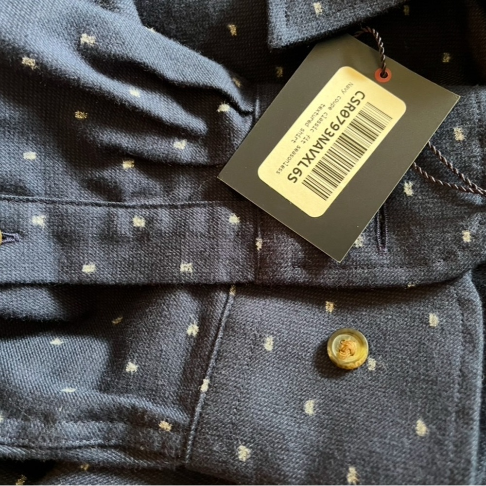 NWT Charles Tyrwhitt Men’s 100% Cotton Oxford XL
